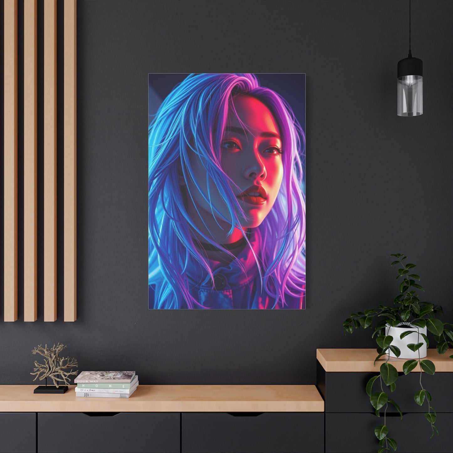 Masterpiece Warakami Vaporwave Art Vision Wall Art & Canvas Print
