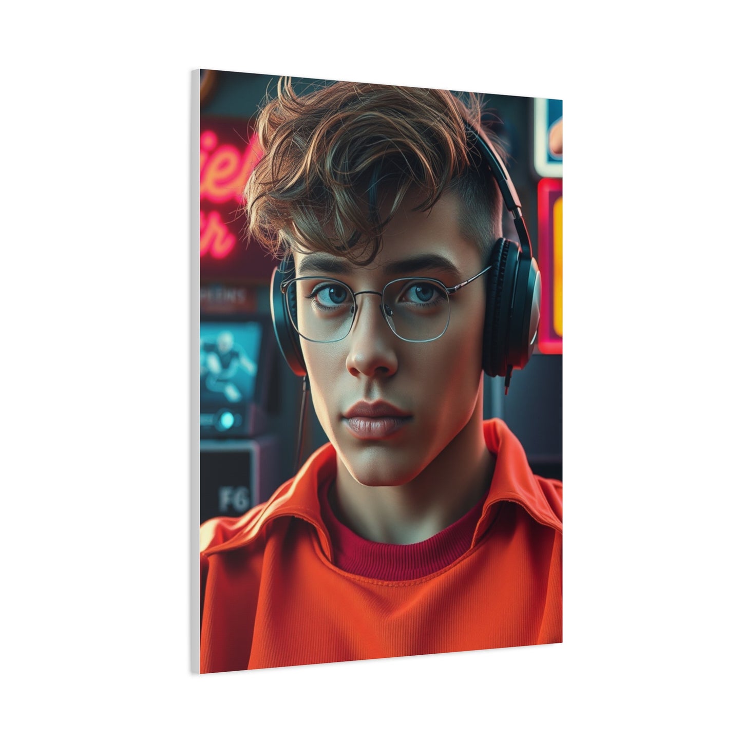 Vision 80’s Nostalgia Art Art Wall Art & Canvas Print