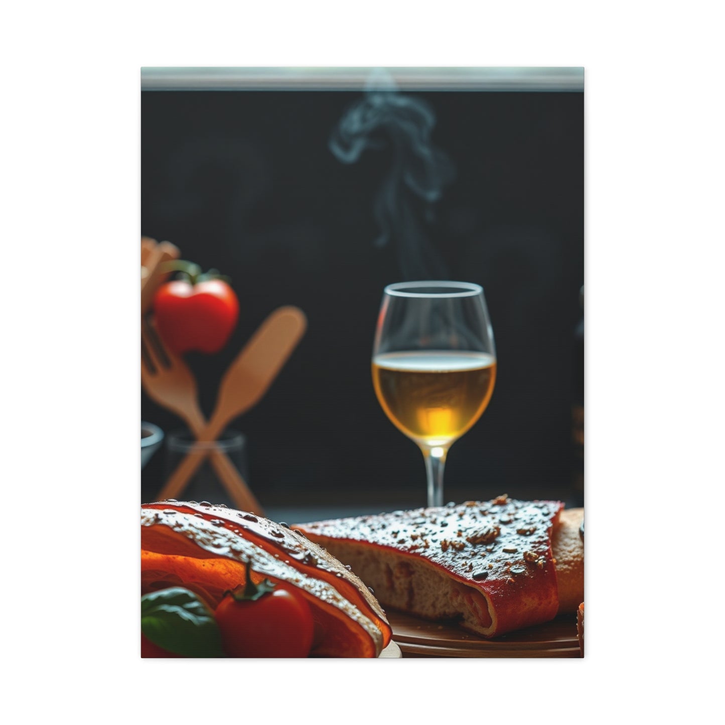 Italian Food Art Refined Canvas Wall Art & Canvas Print