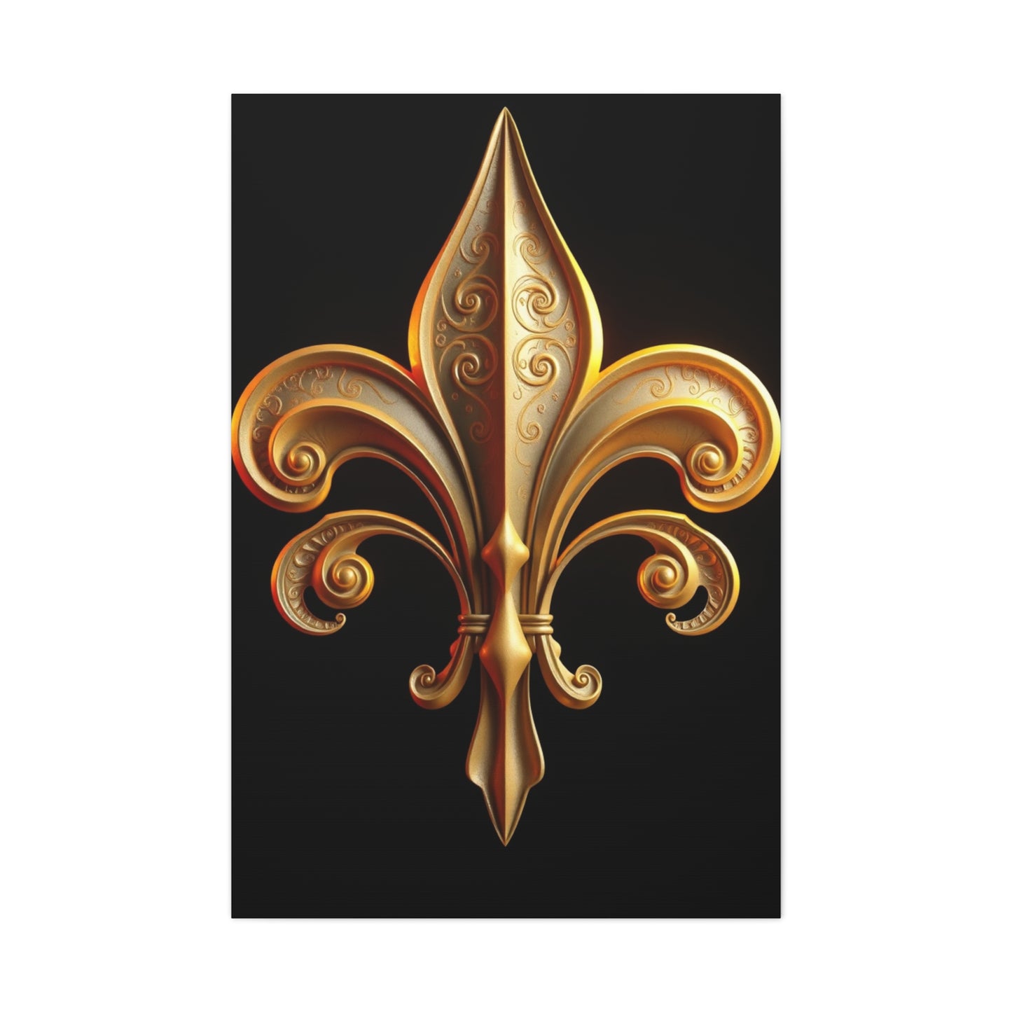 Aristocratic Bloom Canvas