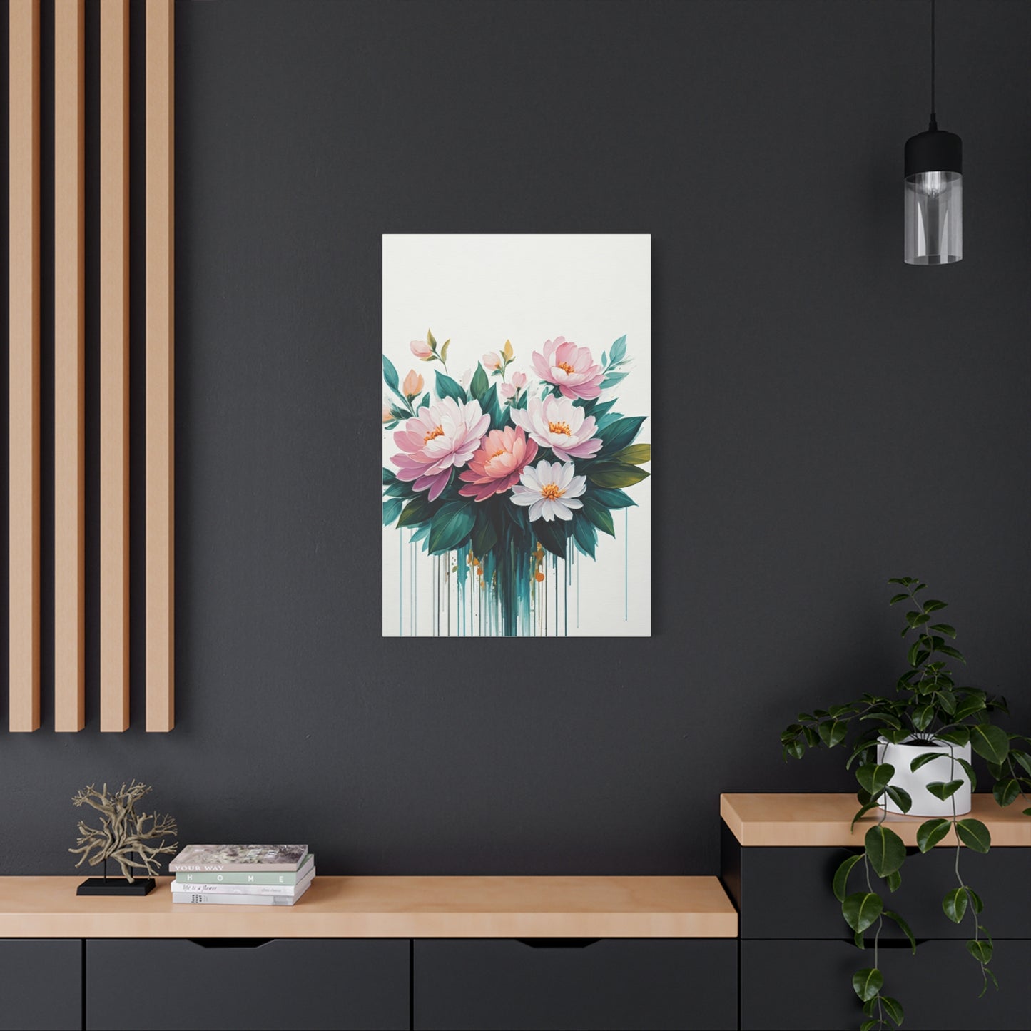 Modern Floral Bouquet Wall Art & Canvas Prints