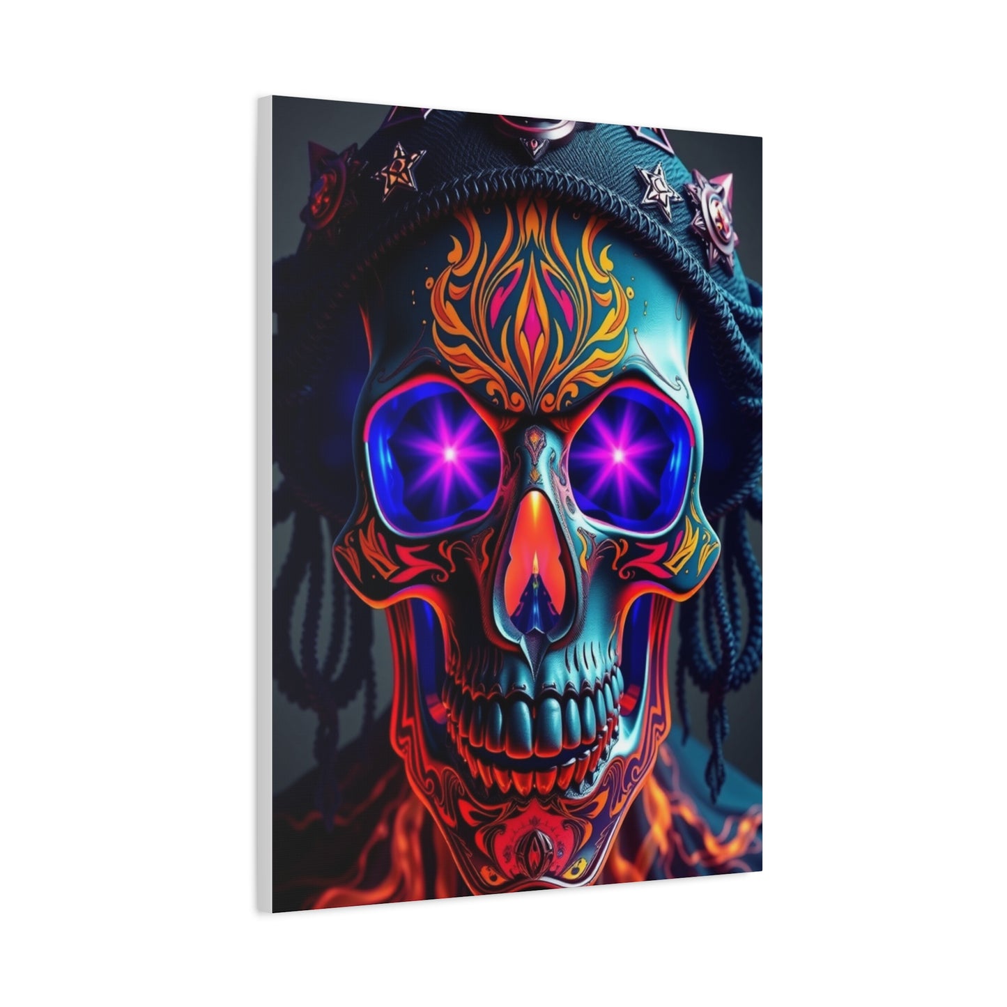 Radiant Skull Tableau Wall Art & Canvas Print