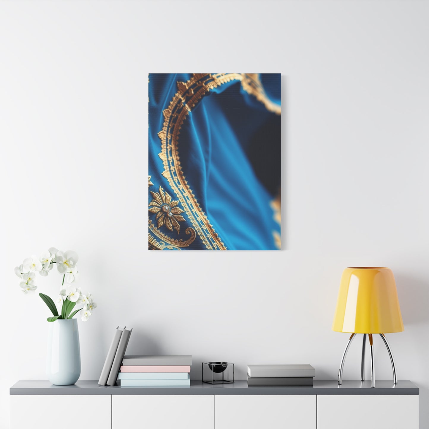 Collection Blue & Gold Art Art Wall Art & Canvas Print
