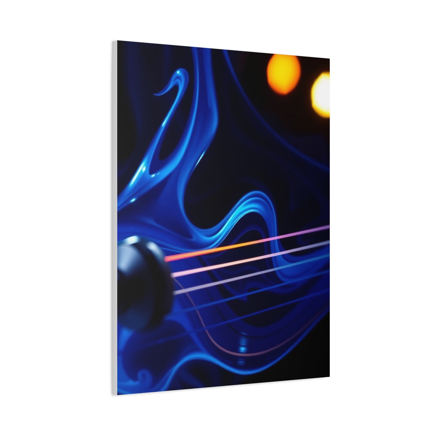 Vision Blue Music Art Art Wall Art & Canvas Print