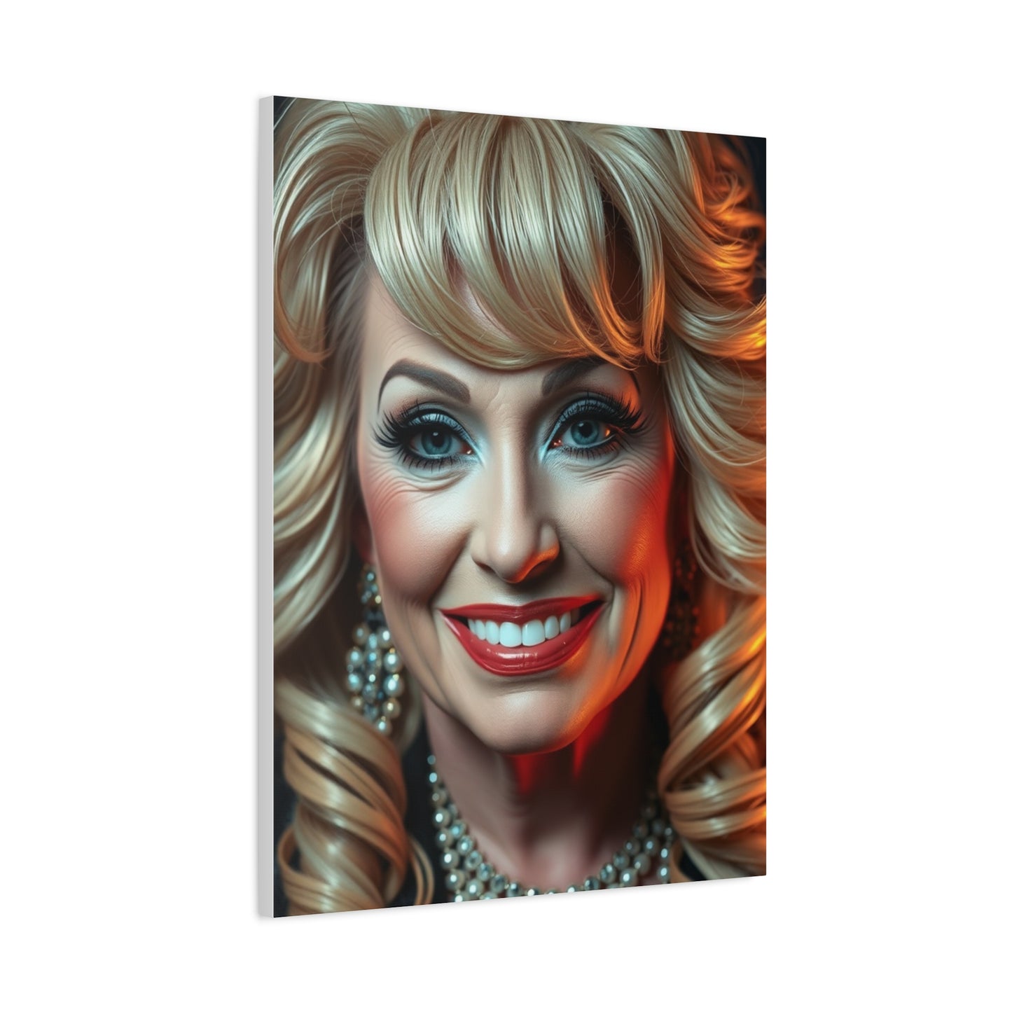 Vision Dolly Parton Art Art Wall Art & Canvas Print