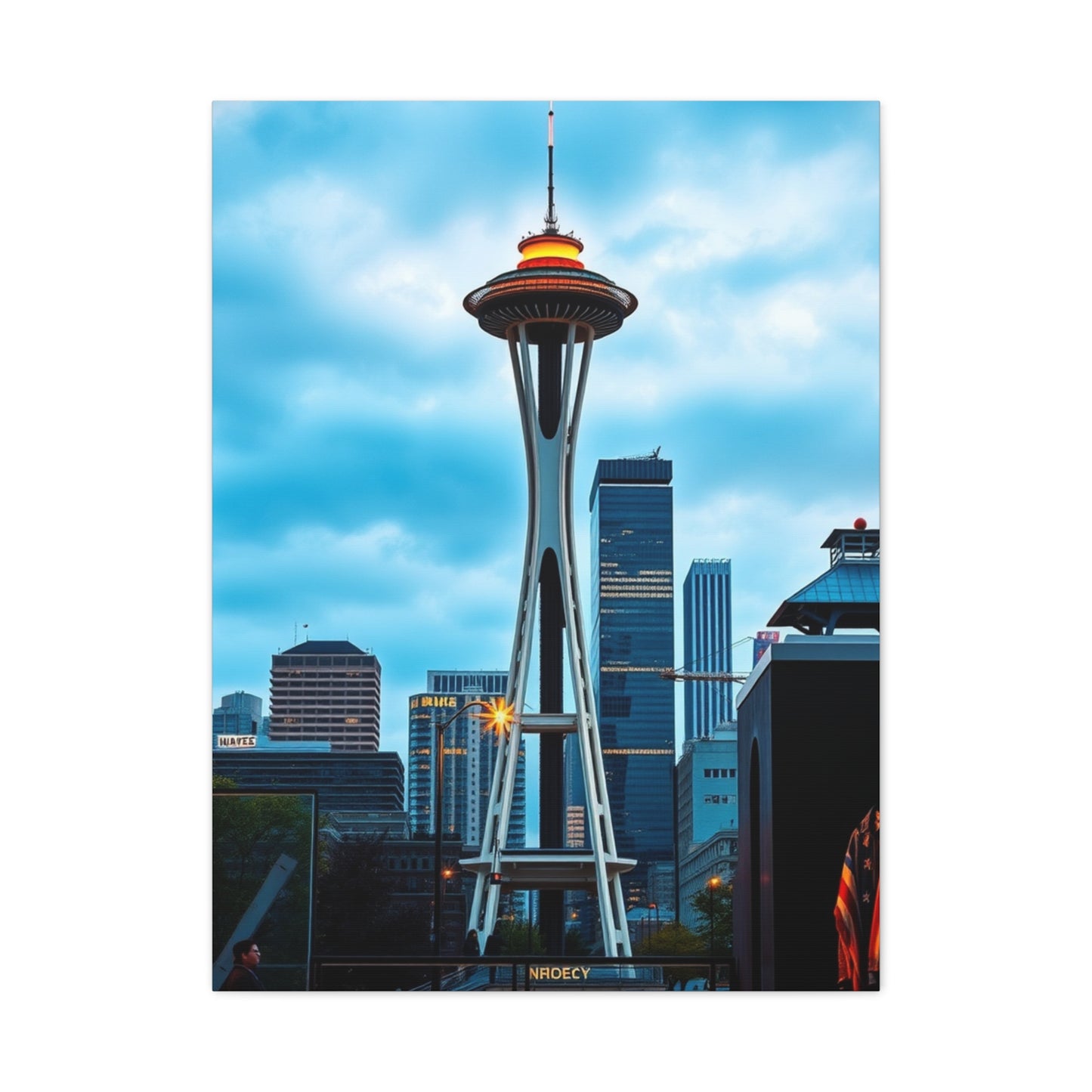 Vision Seattle Art Art Wall Art & Canvas Print