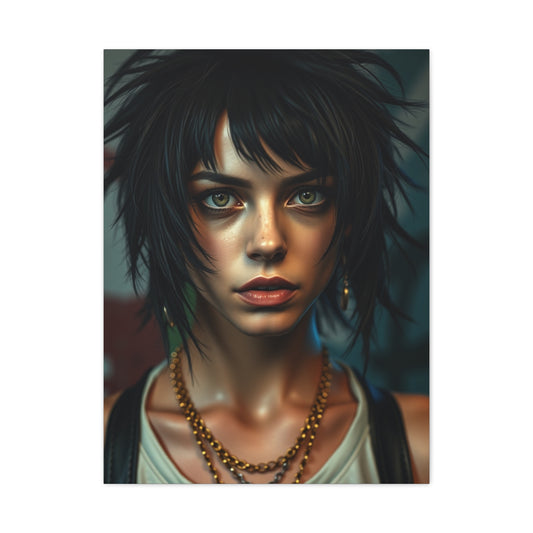 Punk Prestige Canvas Wall Art & Canvas Print